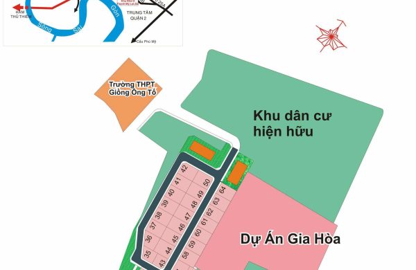 Sơ đồ dự án báo tuổi trẻ, Bình Trưng Tây, Quận 2