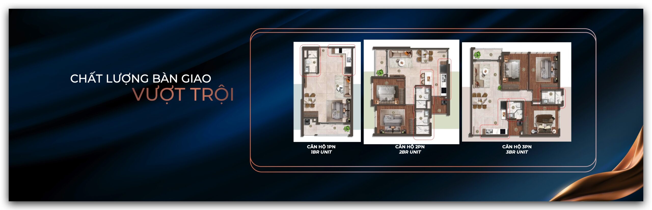 Bàn giao thực tế căn hộ The Prive